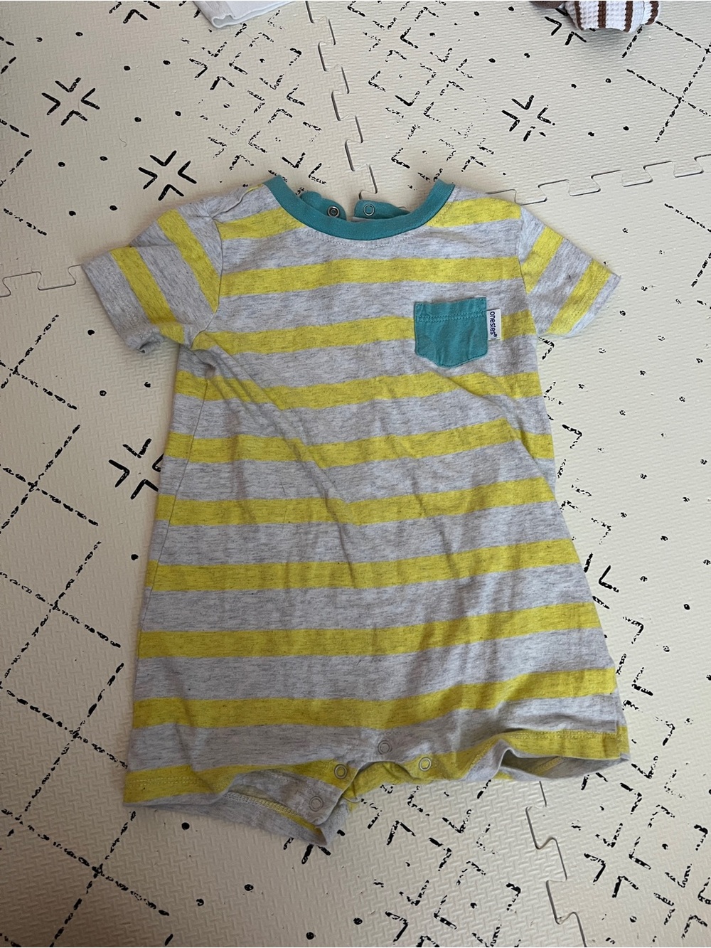 onesies striped romper 18 month